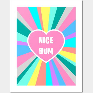 Nice Bum Love Posters and Art
